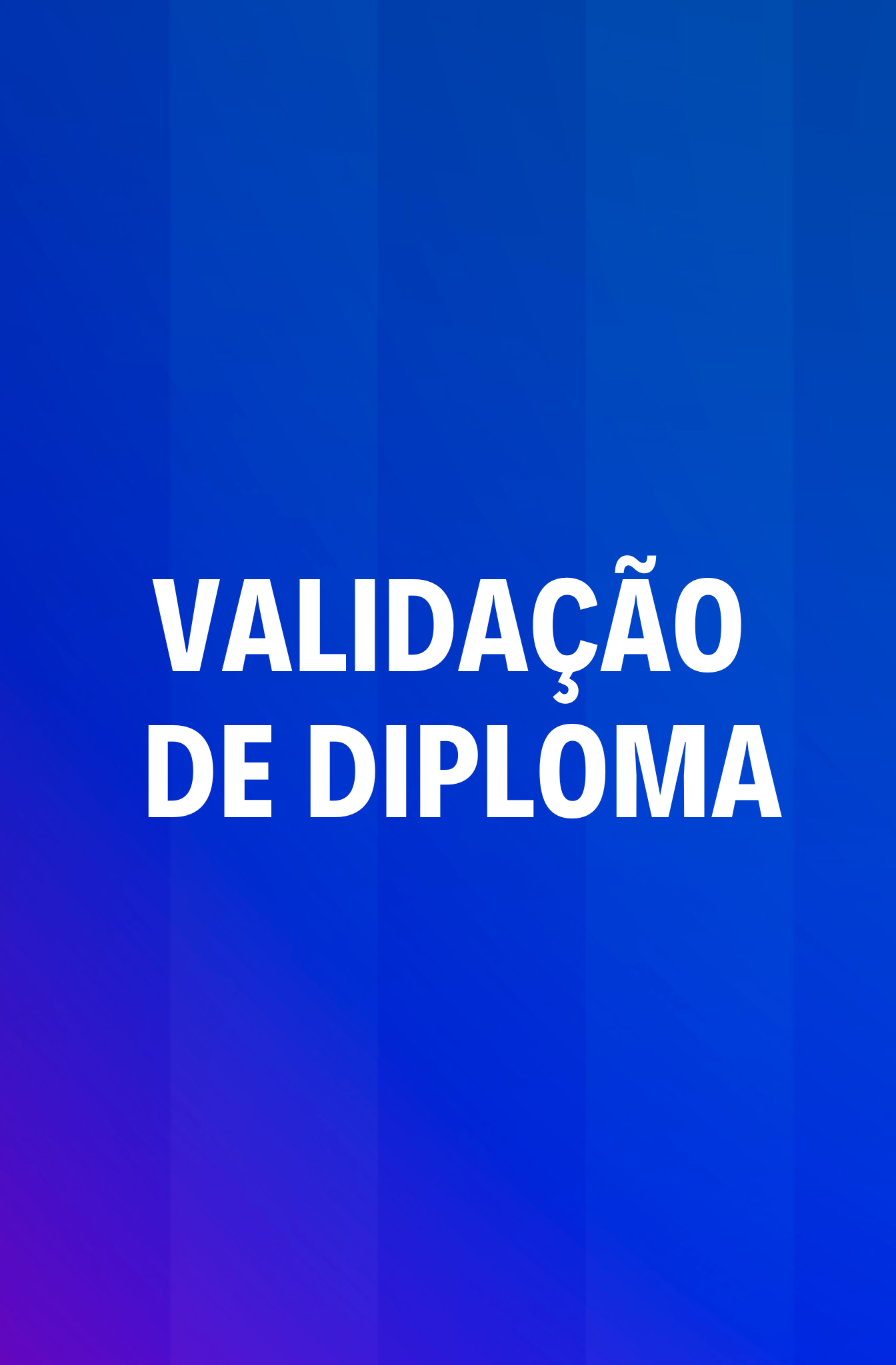 Validação de Diploma