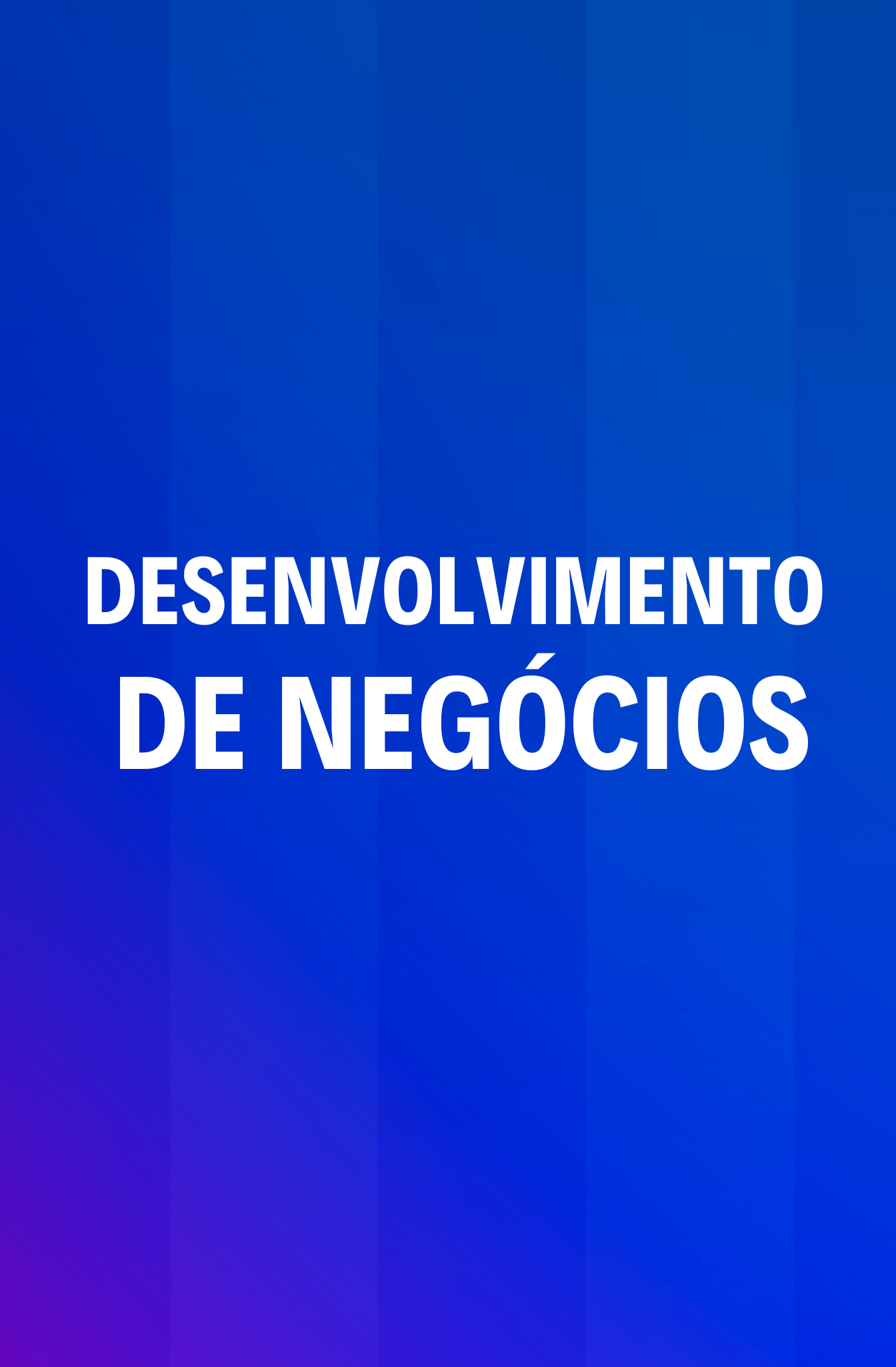 Desenvolvimento de negócios